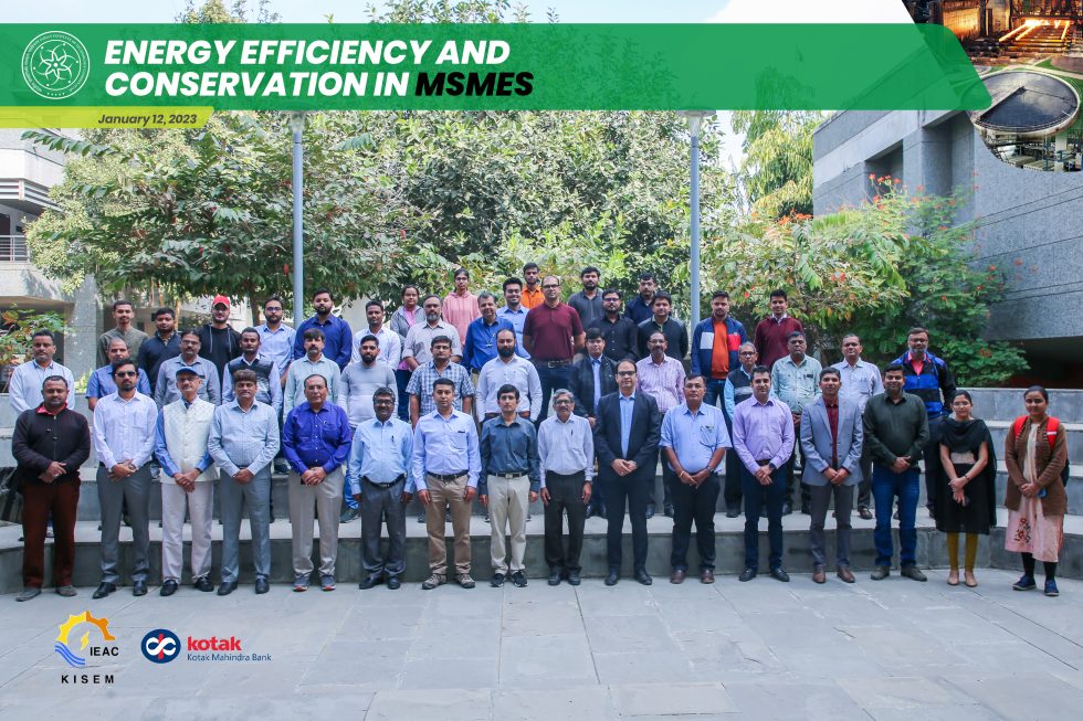 Industry workshop-cum-seminar “Energy Efficiency and Conservation in MSMEs“