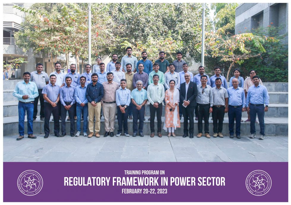 Training program “Regulatory Framework in Power Sector” for the officers of Gujarat Urja Vikas Nigam Ltd. (GUVNL) and its subsidiary companies